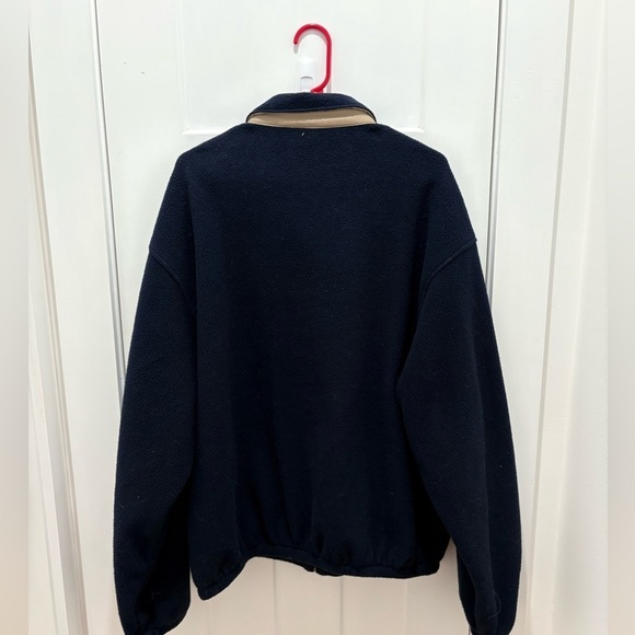 Polo Ralph Lauren Mens Fleece Jacket Blue Full Zip Mock Neck Size XXL - Picture 2 of 6